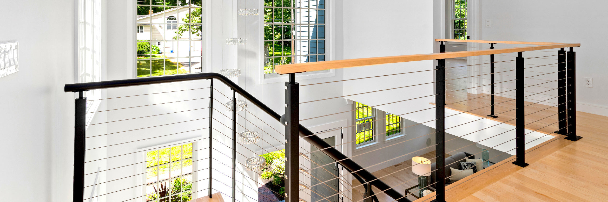Indoor Cable Railing: Modernize Your Staircase and Loft – Keuka Cable