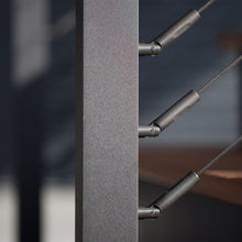 Load image into Gallery viewer, Black Stair Fitting With Screw - Keuka Cable