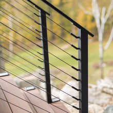 Load image into Gallery viewer, Black Stair Fitting With Screw - Keuka Cable