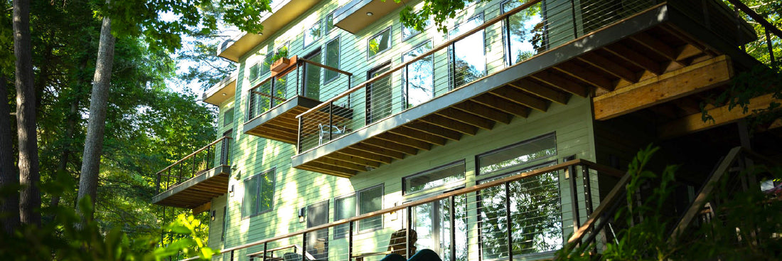 Using Cable Railing to Create a Deck That Blends into Nature