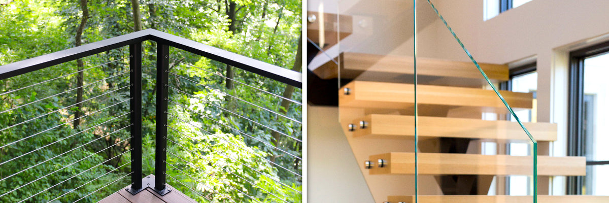 Cable Railing vs. Glass Railing: Which Offers the Best View? – Keuka Cable