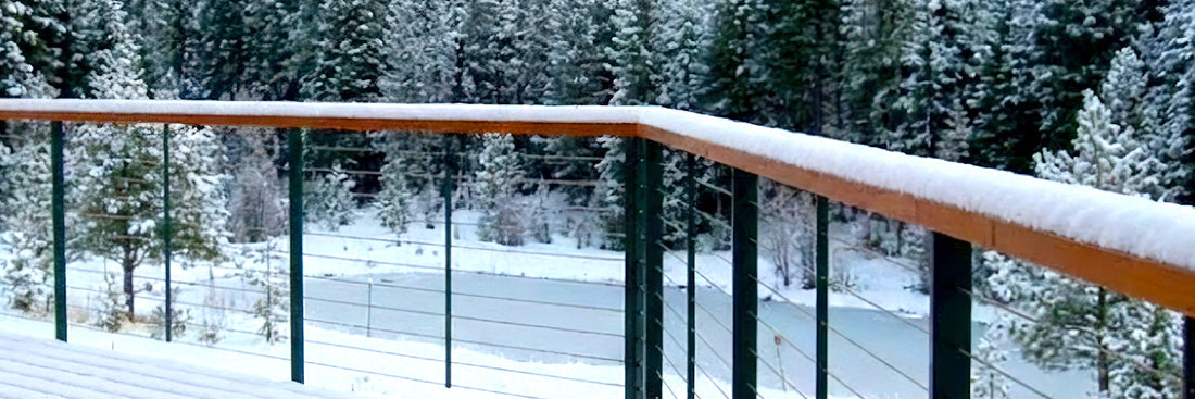 Why Cable Railing is the Superior Choice for Snowy Climates