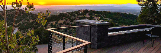 Defensible Space Design: Why Metal Cable Railing is Critical for Wildfire Prone Zones