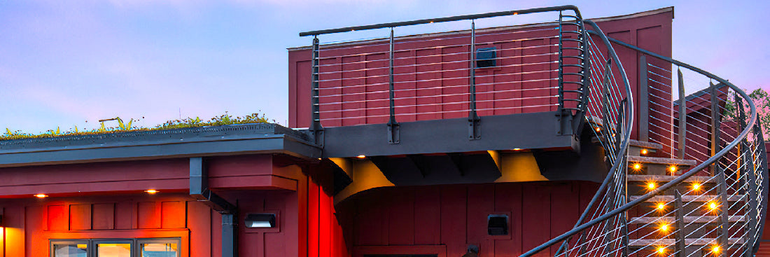 Achieving the Perfect Flow: Custom Cable Railing for Curved Stairs