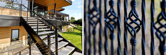 Wrought Iron vs. Cable Railing: The Battle for Your View
