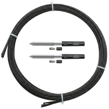 Level Run Kit (Wood Posts) - Keuka Cable