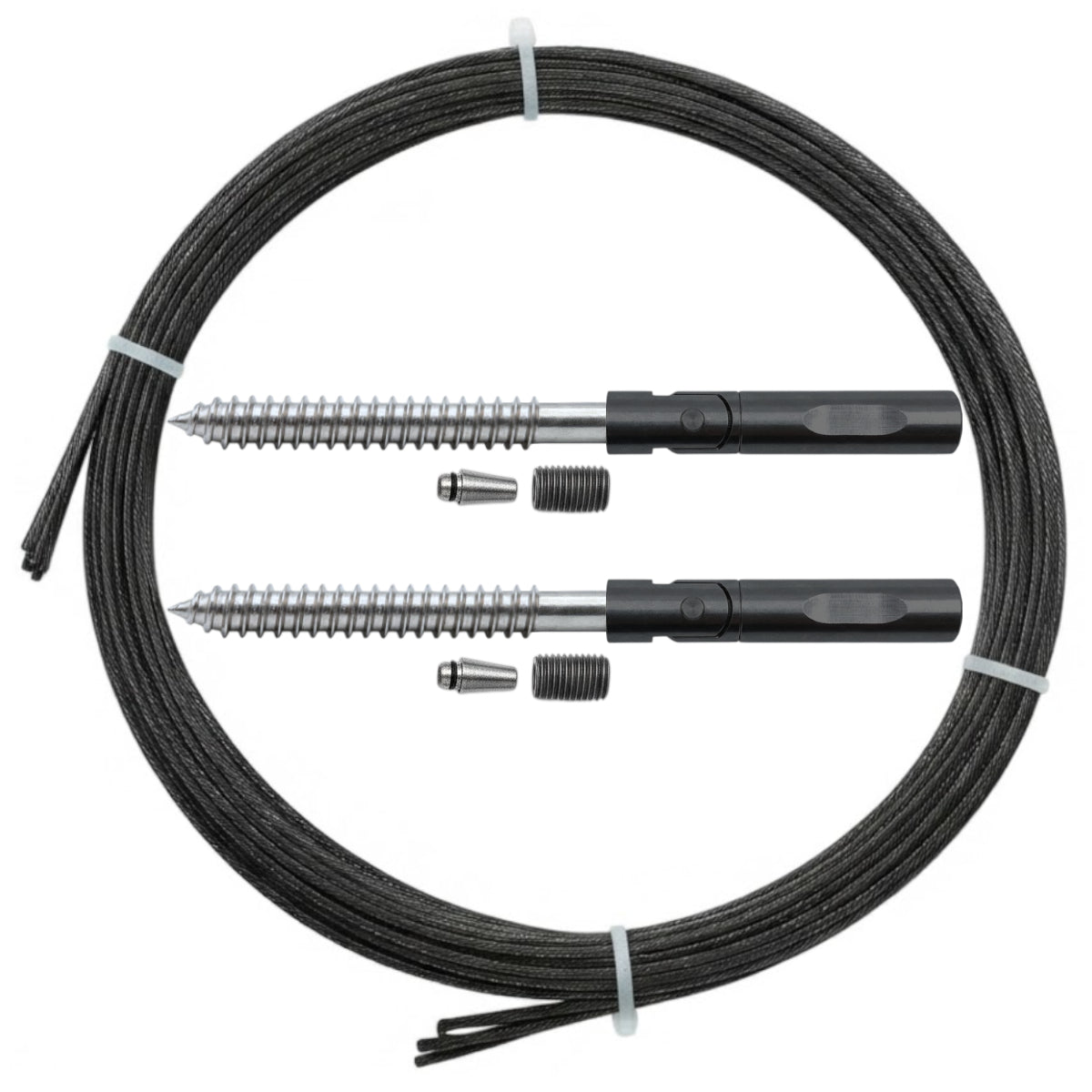 Stair Run Kit (Wood Posts) - Keuka Cable