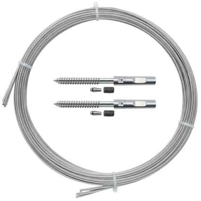 Level Run Kit (Wood Posts) - Keuka Cable