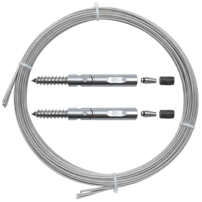 Stair Run Kit (Wood Posts) - Keuka Cable