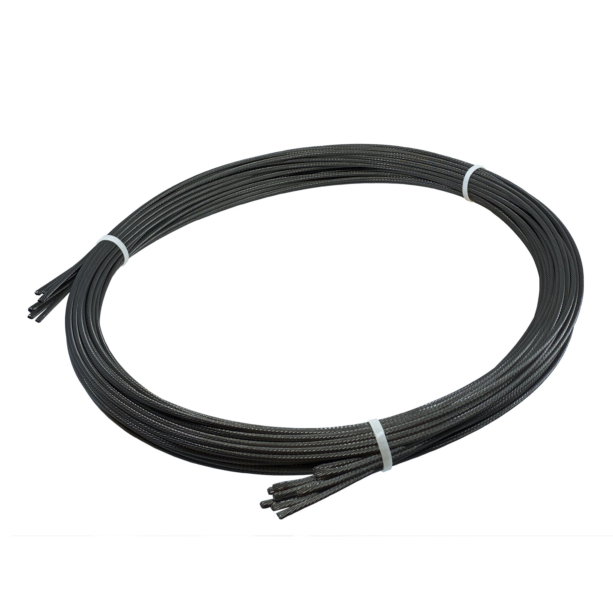 Black Stainless Cable Bundles - For Cable Railing Horizontal or