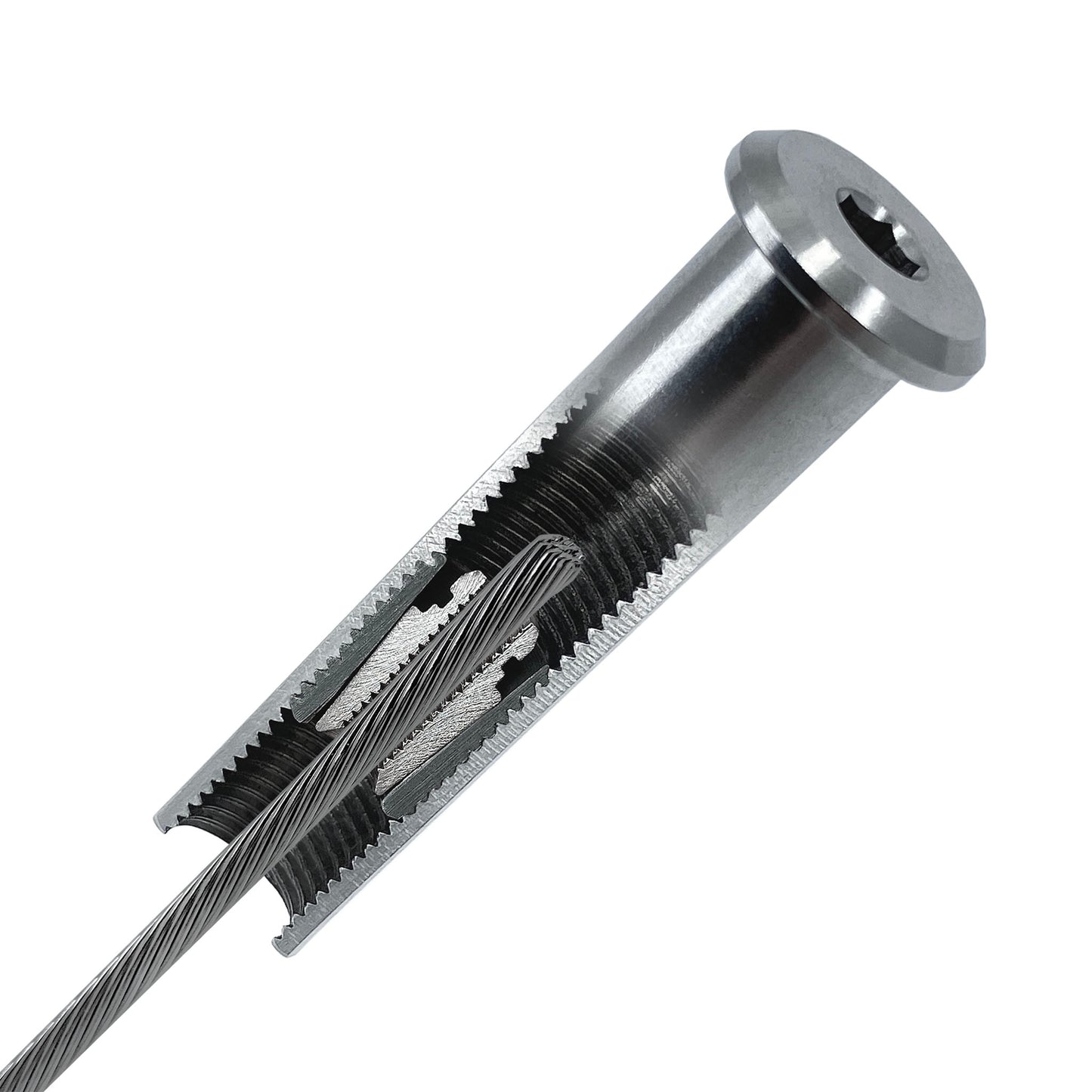 Stainless Level Fitting - Keuka Cable